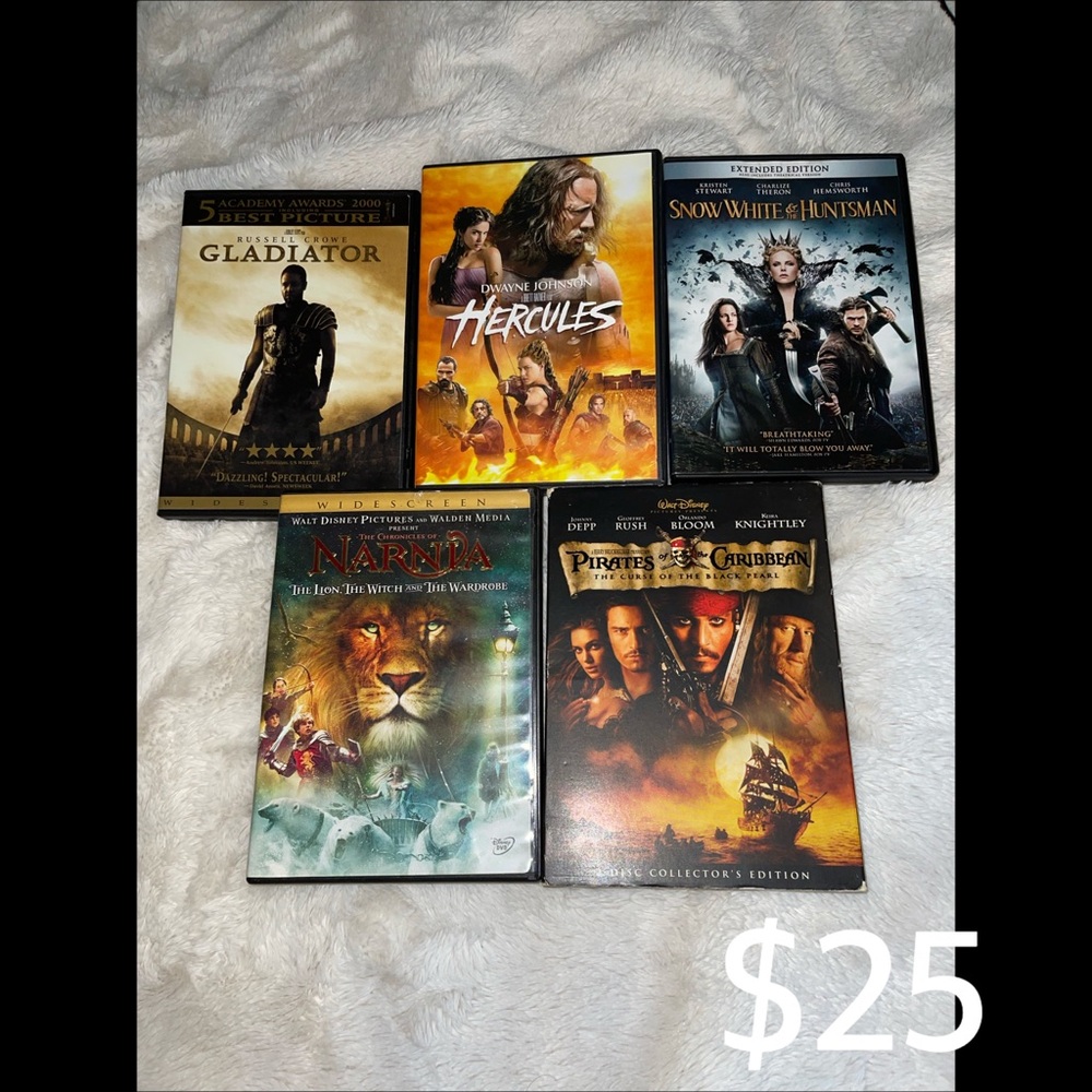 5 movie bundle deal